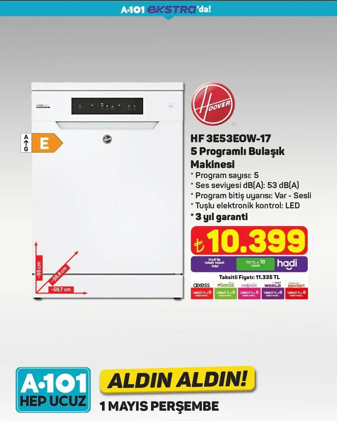 A101 1 Mayıs 2025 Aldın Aldın Kataloğu! Elektronikten ev ürünlerine yeni indirimler başladı - 2