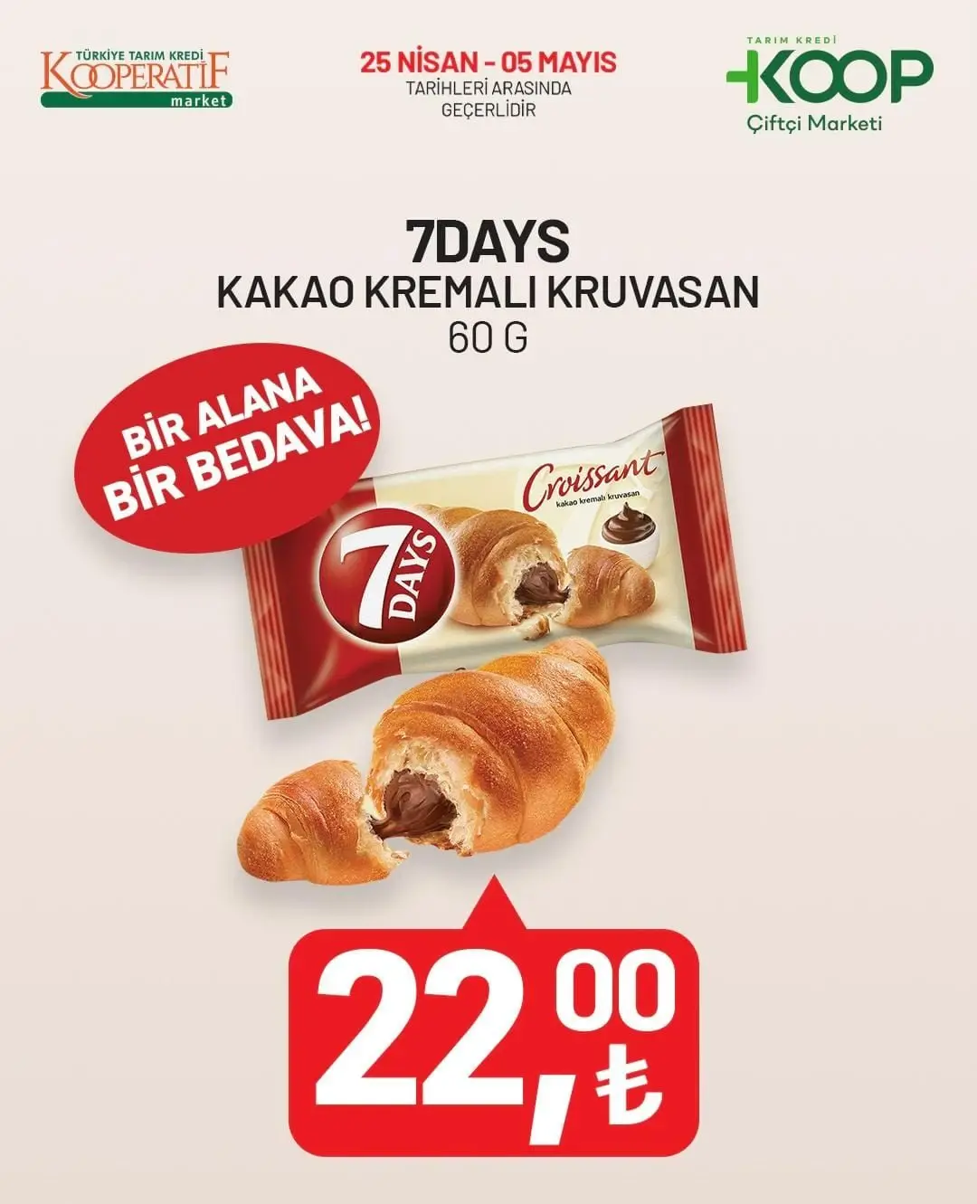 Tarım Kredi KOOP Çiftçi Marketi'nde 2-4 Mayıs 2025 İndirim Günleri! Temel gıdada ve temizlik ürünlerinde fırsatlar - 1