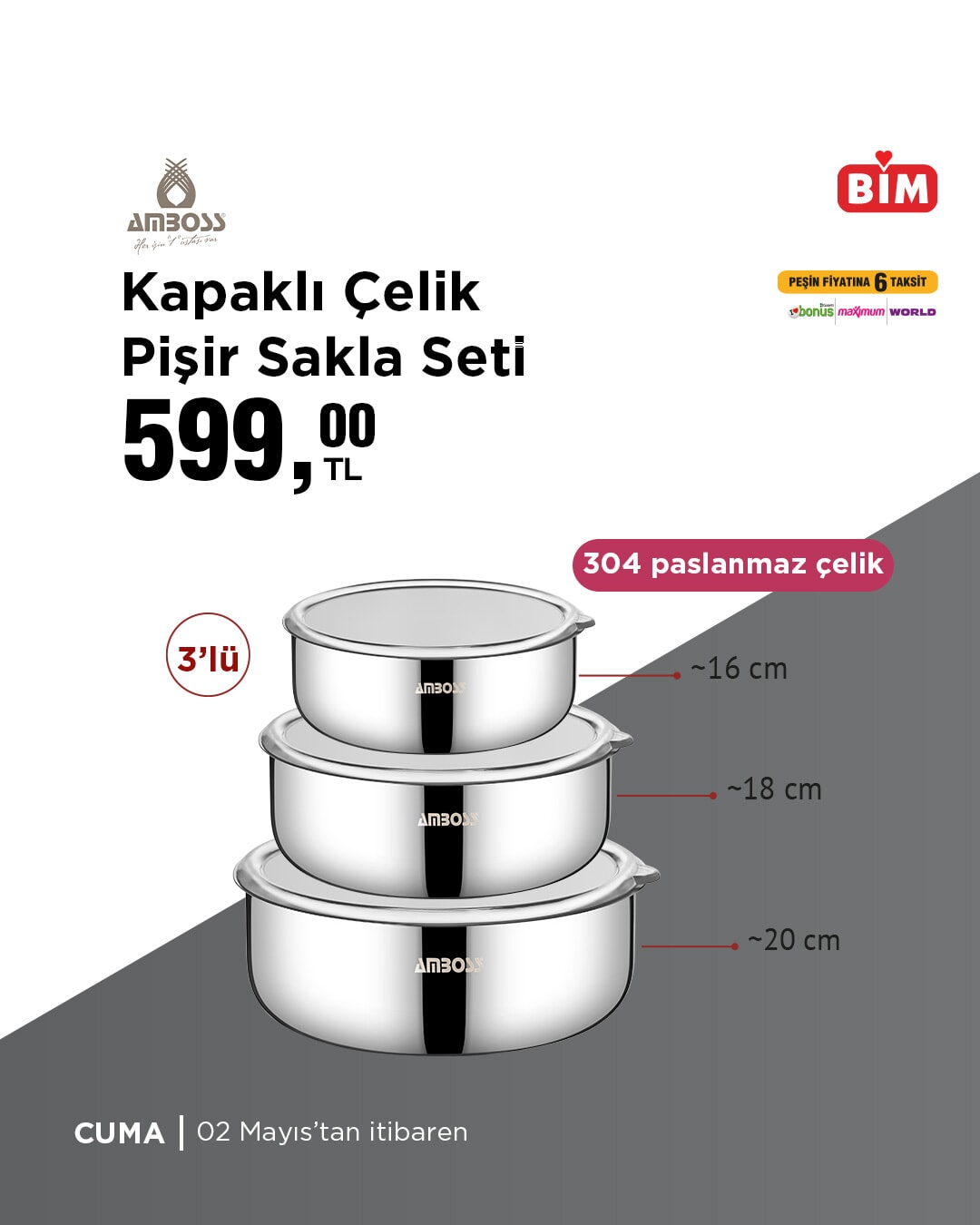 BİM'de 2-5 Mayıs tarihleri arasında indirimler sizleri bekliyor! Seçili Meyve, Sebze ve Ürünlerde aktüel fırsatlar - 26