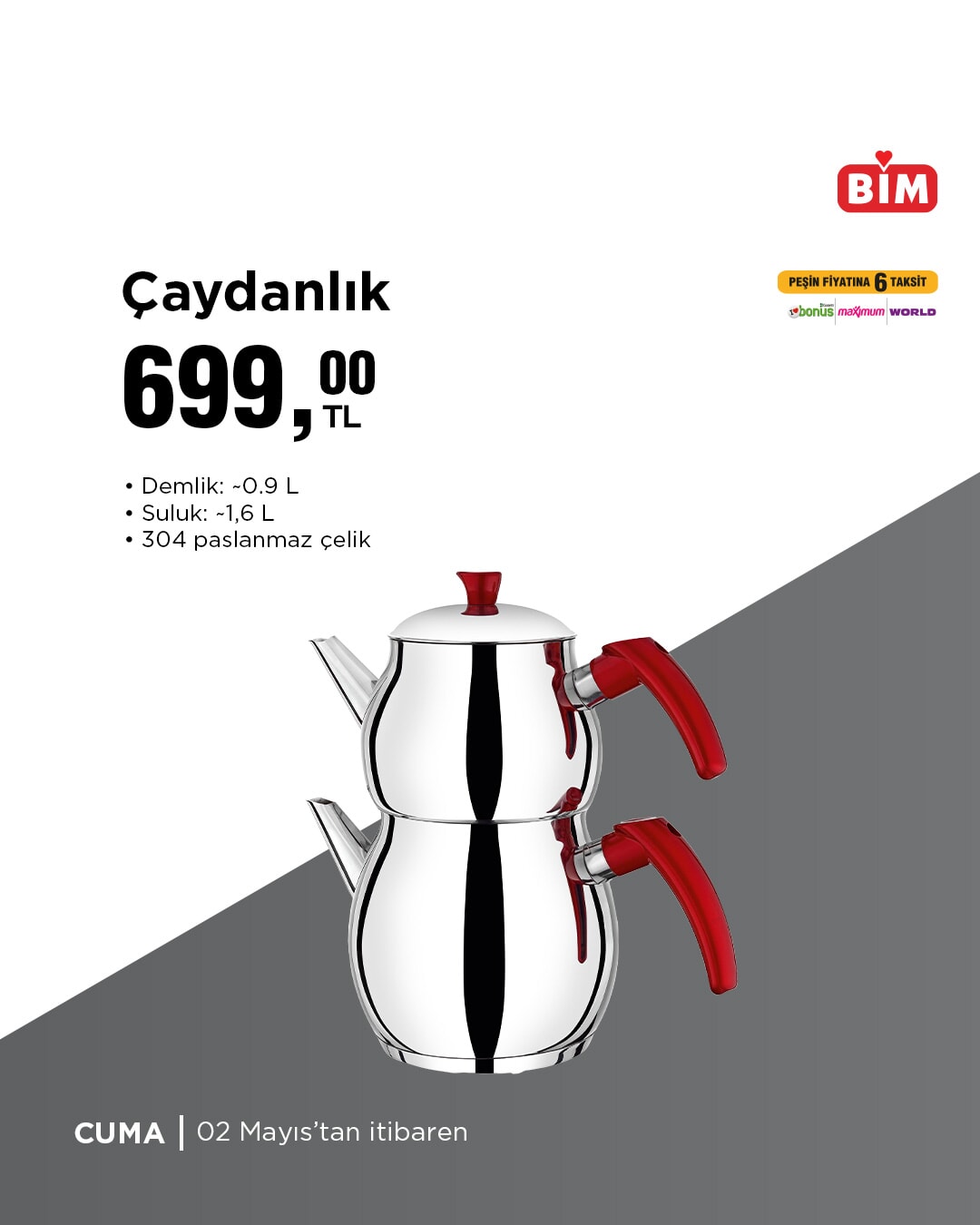 BİM'de 2-5 Mayıs tarihleri arasında indirimler sizleri bekliyor! Seçili Meyve, Sebze ve Ürünlerde aktüel fırsatlar - 27