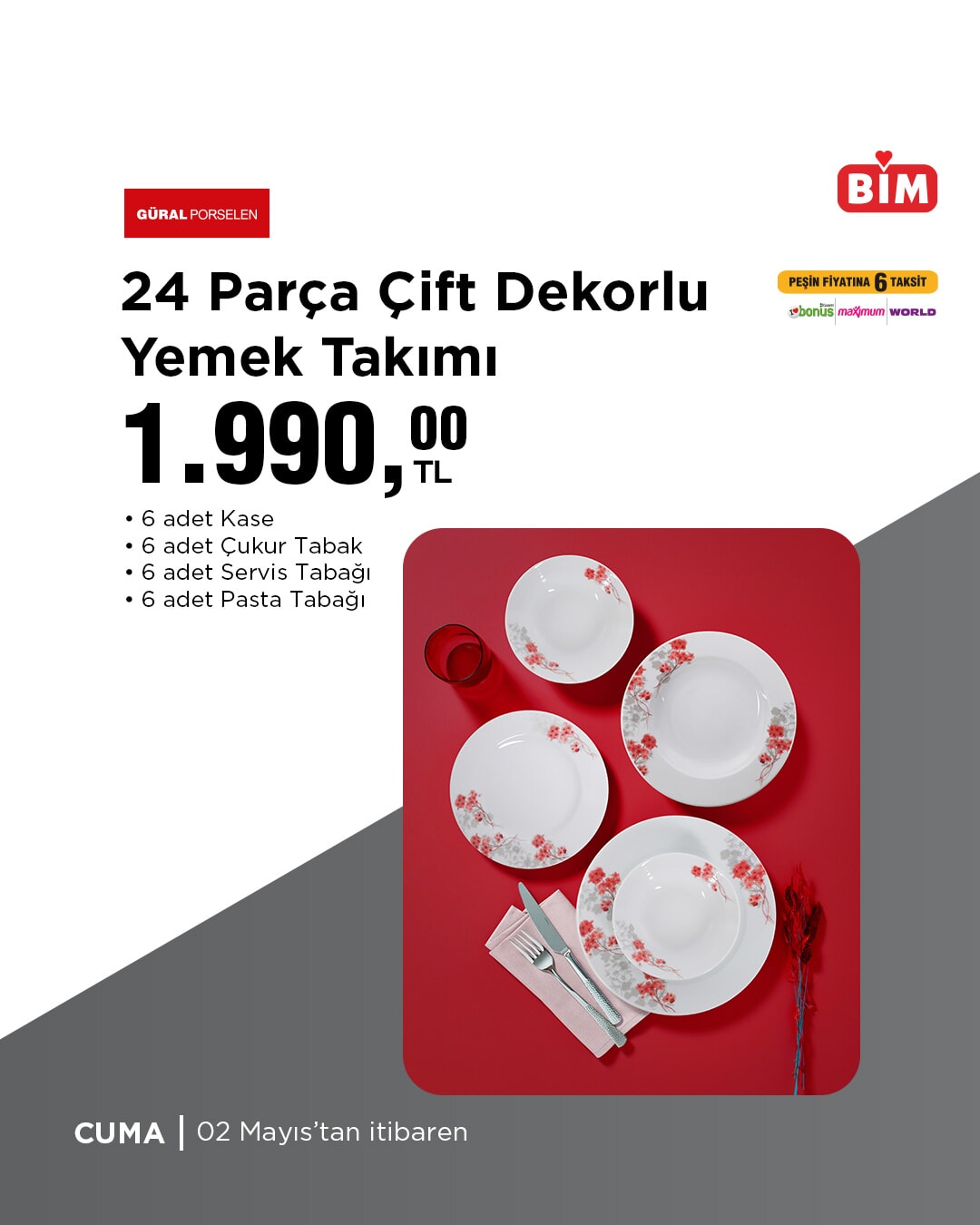 BİM'de 2-5 Mayıs tarihleri arasında indirimler sizleri bekliyor! Seçili Meyve, Sebze ve Ürünlerde aktüel fırsatlar - 41