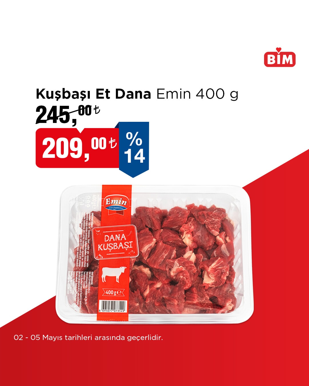 BİM'de 2-5 Mayıs tarihleri arasında indirimler sizleri bekliyor! Seçili Meyve, Sebze ve Ürünlerde aktüel fırsatlar - 69