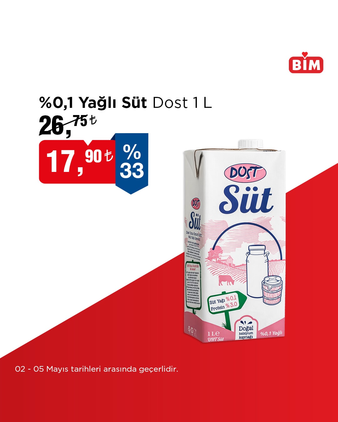 BİM'de 2-5 Mayıs tarihleri arasında indirimler sizleri bekliyor! Seçili Meyve, Sebze ve Ürünlerde aktüel fırsatlar - 73