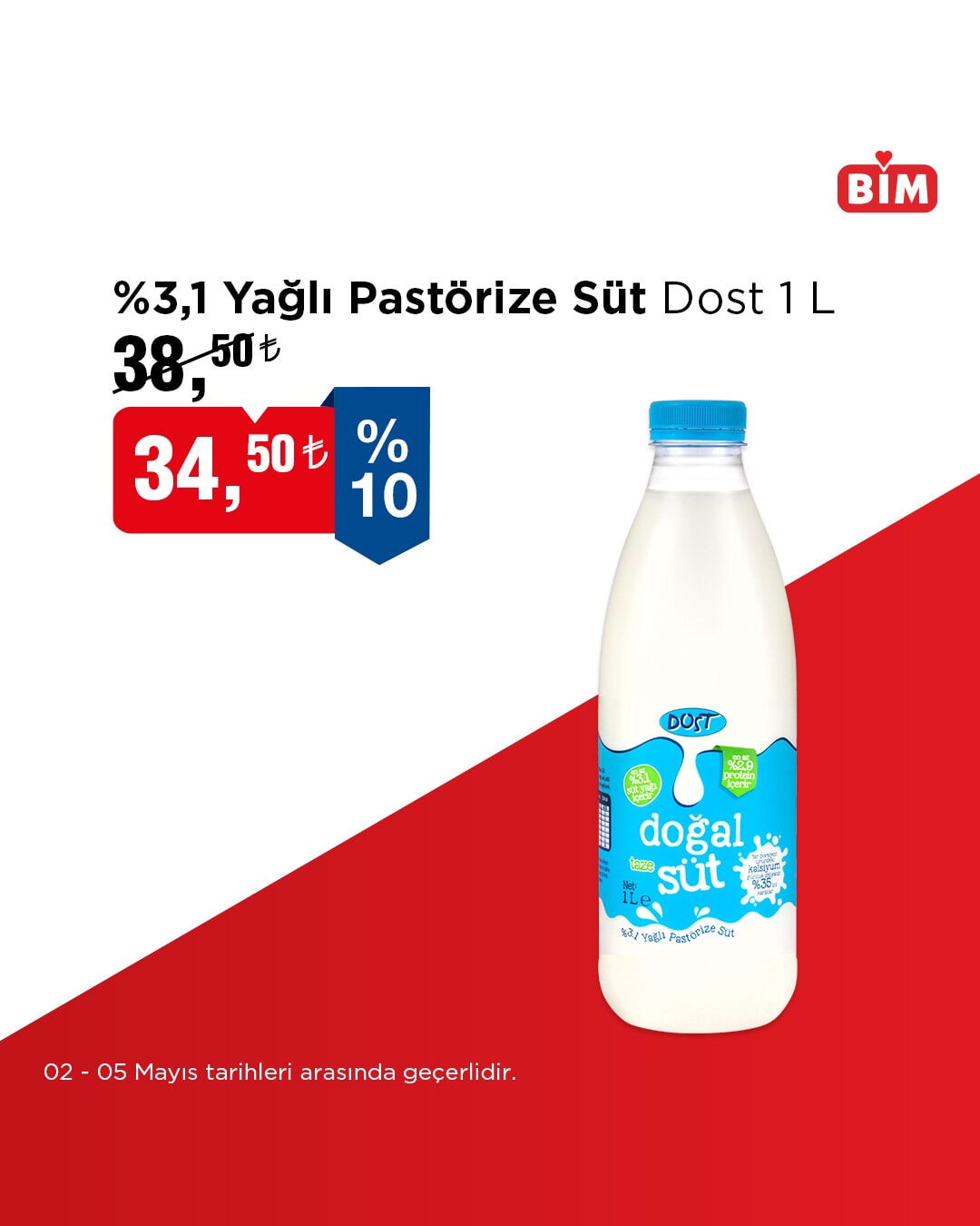 BİM'de 2-5 Mayıs tarihleri arasında indirimler sizleri bekliyor! Seçili Meyve, Sebze ve Ürünlerde aktüel fırsatlar - 74