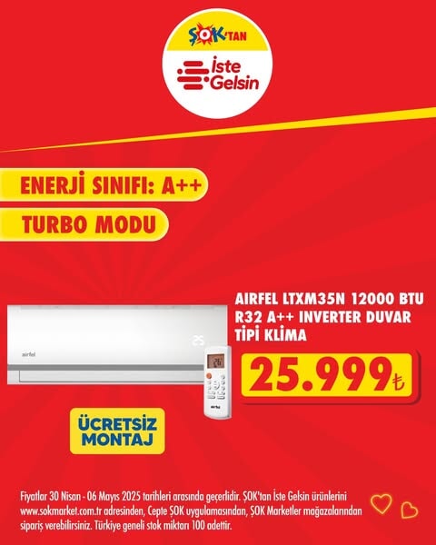 ŞOK Market'te 'Ne Alırsan 25 TL' kampanyası ve klima satışları başladı - 4