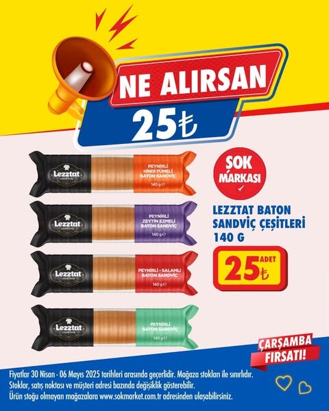 ŞOK Market'te 'Ne Alırsan 25 TL' kampanyası ve klima satışları başladı - 11