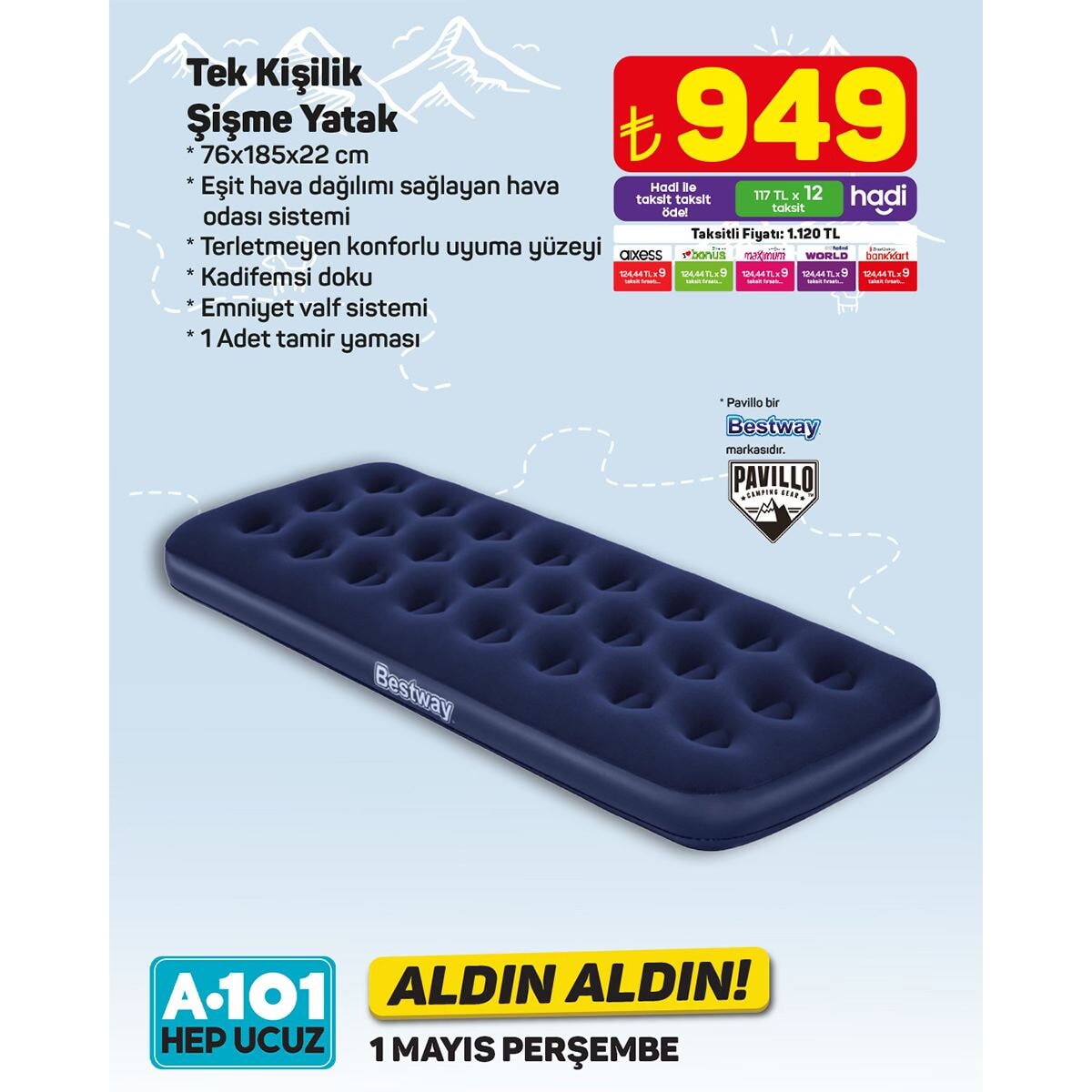 A101'de 'Aldın Aldın' fırsatları 1 Mayıs'tan itibaren başladı - 14