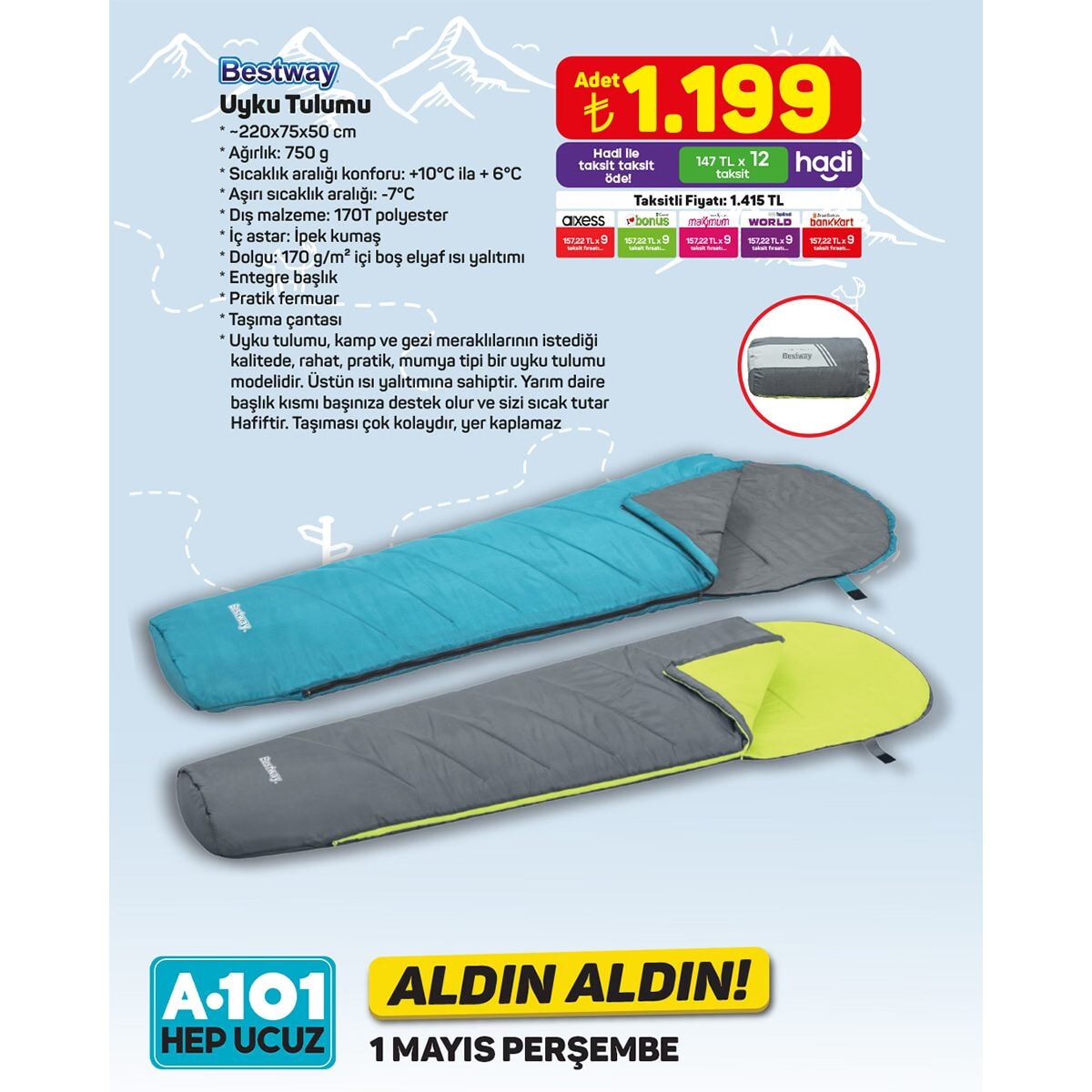 A101'de 'Aldın Aldın' fırsatları 1 Mayıs'tan itibaren başladı - 17