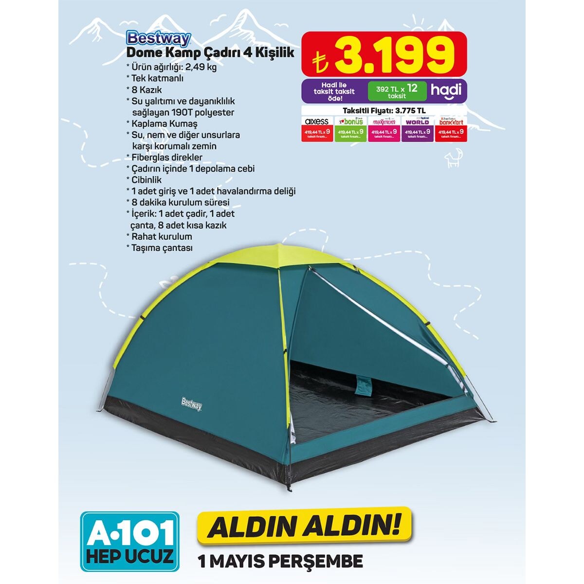 A101'de 'Aldın Aldın' fırsatları 1 Mayıs'tan itibaren başladı - 19