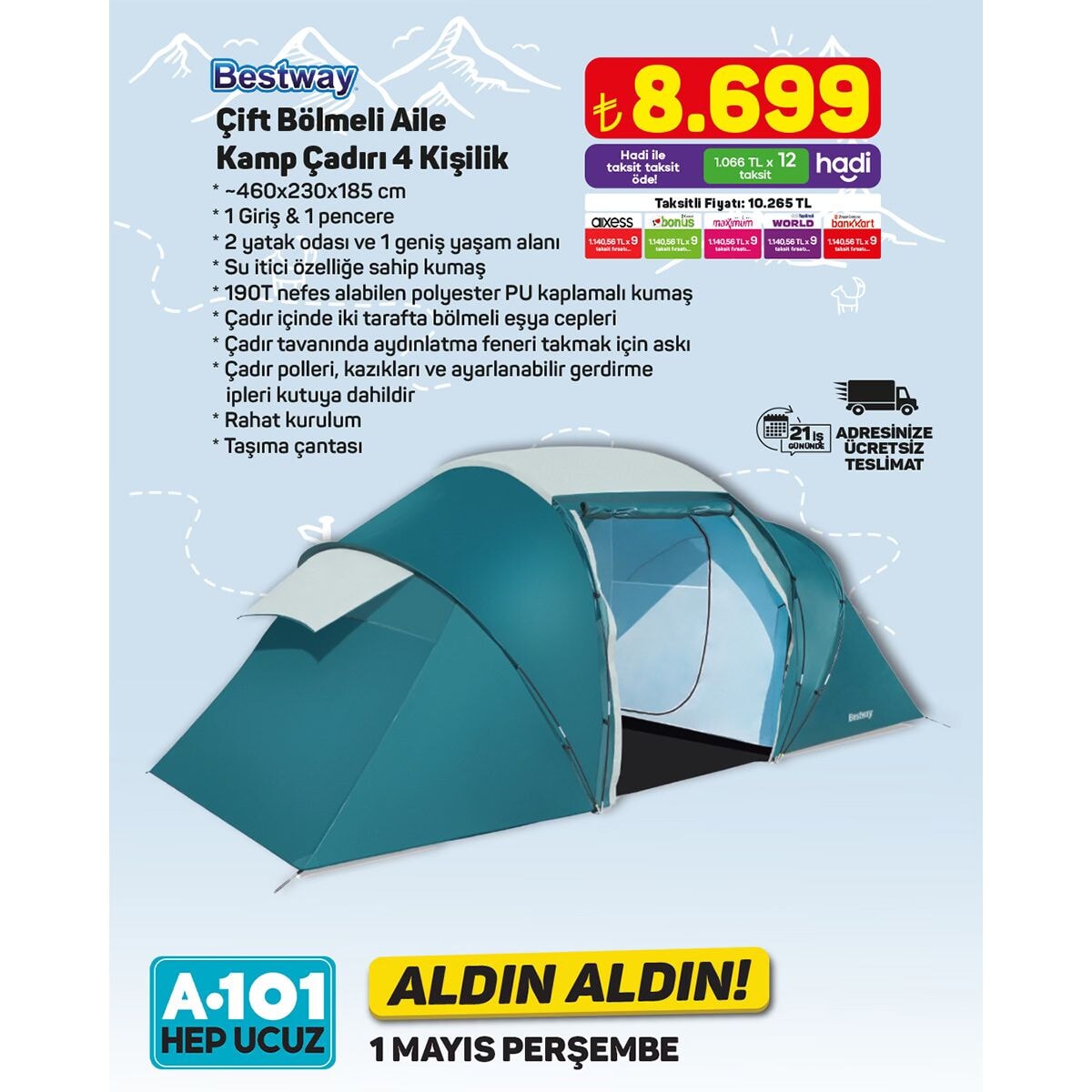 A101'de 'Aldın Aldın' fırsatları 1 Mayıs'tan itibaren başladı - 22