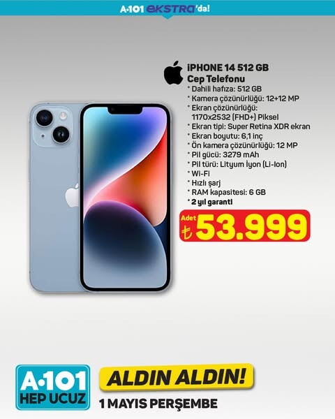 A101'de 'Aldın Aldın' fırsatları 1 Mayıs'tan itibaren başladı - 26