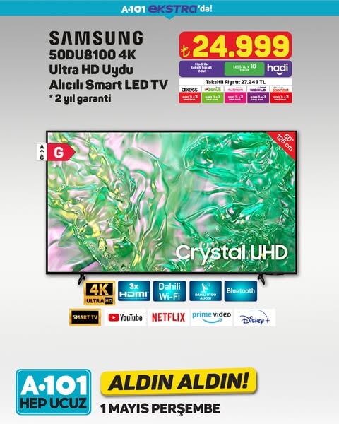 A101'de 'Aldın Aldın' fırsatları 1 Mayıs'tan itibaren başladı - 27