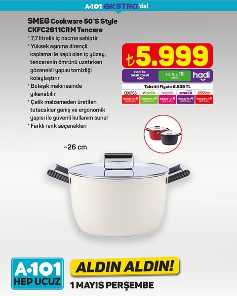 A101'de 'Aldın Aldın' fırsatları 1 Mayıs'tan itibaren başladı - 32