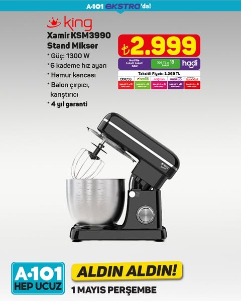 A101'de 'Aldın Aldın' fırsatları 1 Mayıs'tan itibaren başladı - 2