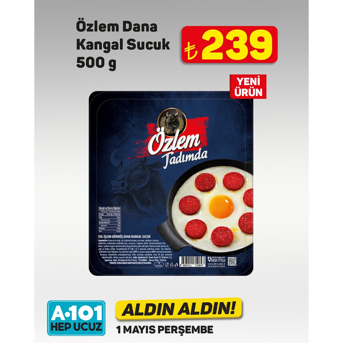 A101'de 'Aldın Aldın' fırsatları 1 Mayıs'tan itibaren başladı - 51