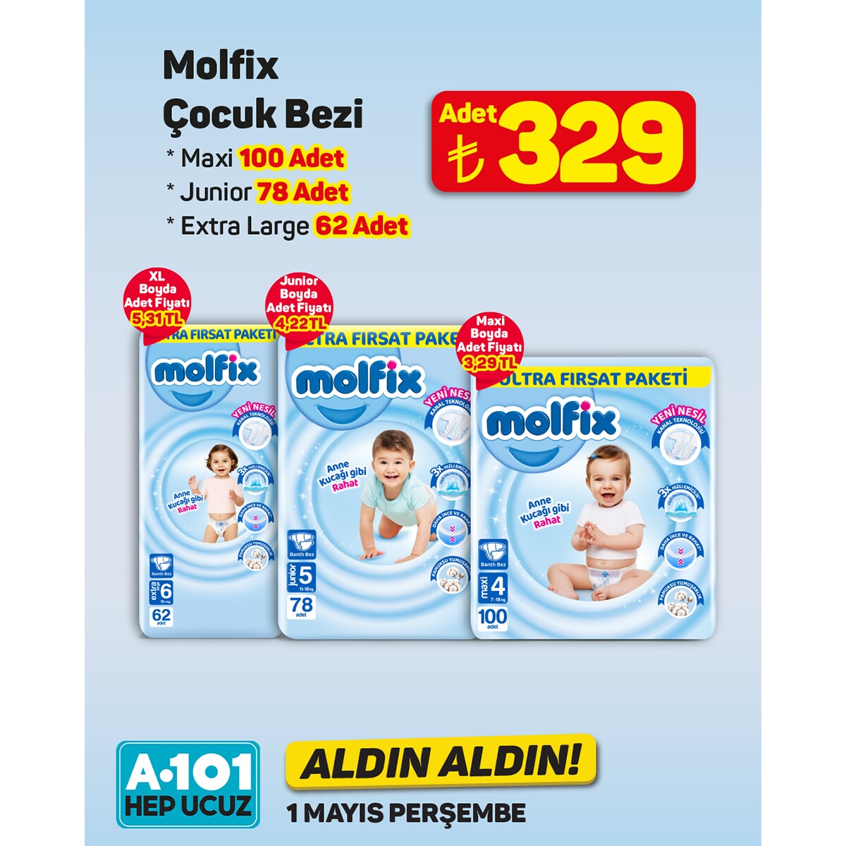 A101'de 'Aldın Aldın' fırsatları 1 Mayıs'tan itibaren başladı - 61