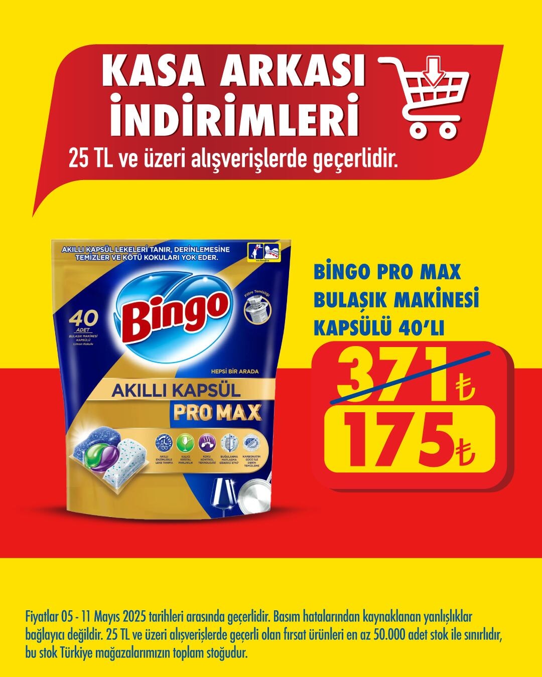 ŞOK marketlerinde mayıs başlangıcına özel kampanyalar! 3 - 6 Mayıs 2025 - 1