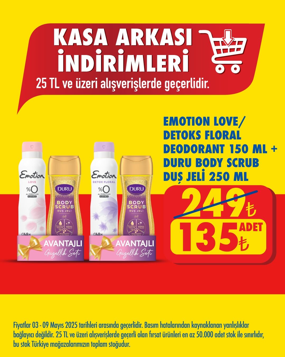 ŞOK marketlerinde mayıs başlangıcına özel kampanyalar! 3 - 6 Mayıs 2025 - 5