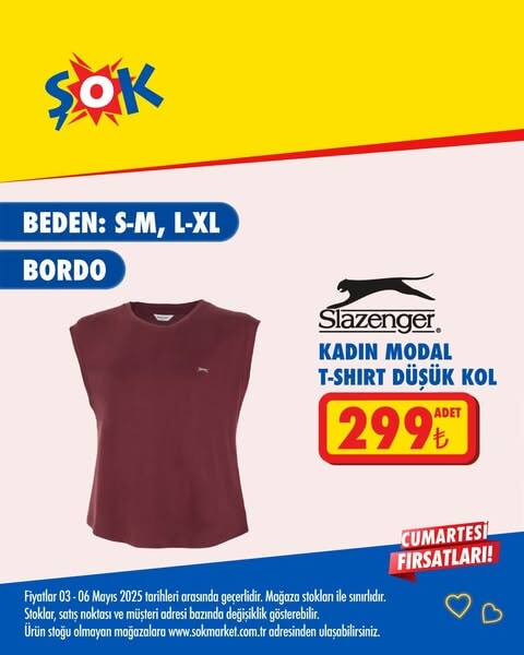 ŞOK marketlerinde mayıs başlangıcına özel kampanyalar! 3 - 6 Mayıs 2025 - 10