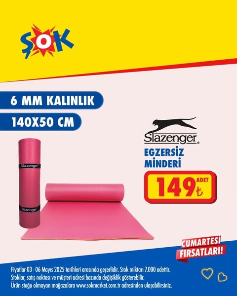 ŞOK marketlerinde mayıs başlangıcına özel kampanyalar! 3 - 6 Mayıs 2025 - 6
