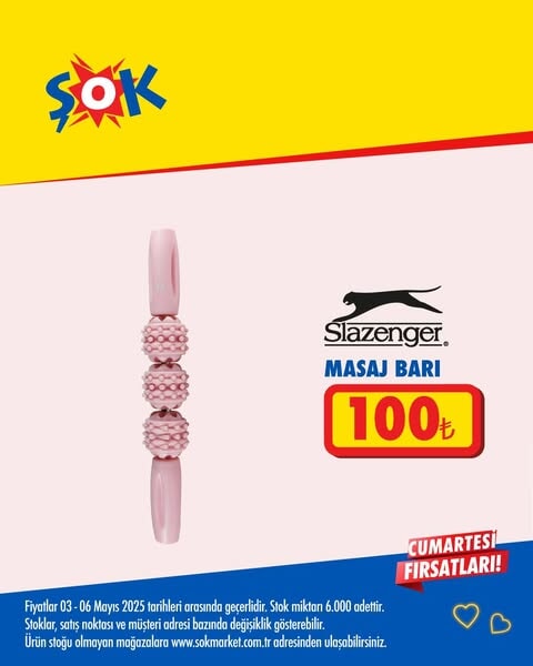 ŞOK marketlerinde mayıs başlangıcına özel kampanyalar! 3 - 6 Mayıs 2025 - 30