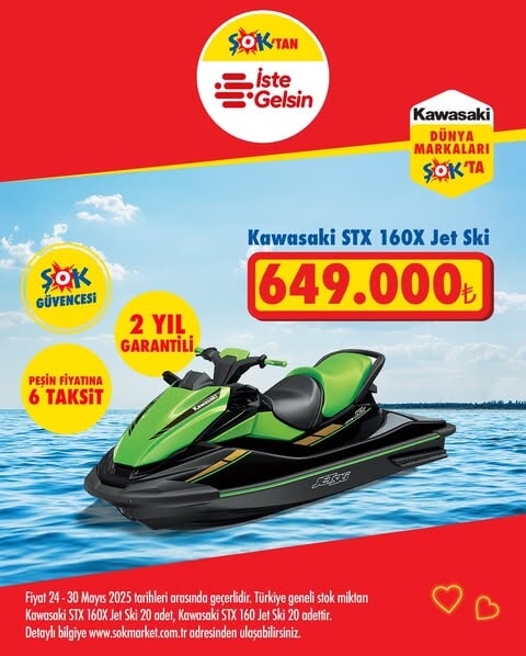 ŞOK Market'te yeni aktüel ürünler açıklandı! Aperitiften Jet Ski'ye geniş seçenekler! - 5