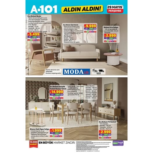 A101'de 30 Mayıs'tan iibaren raflarda yerini alacak ürünler belli oldu - 42