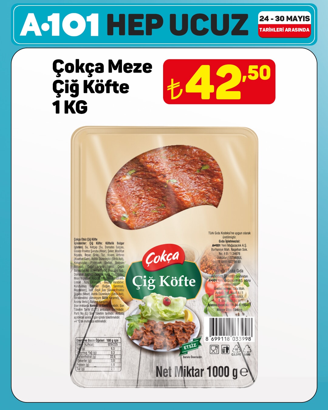 A101'de 30 Mayıs'tan iibaren raflarda yerini alacak ürünler belli oldu - 46