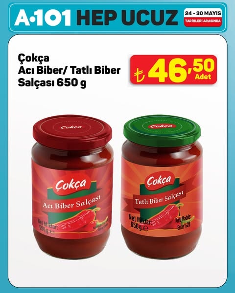 A101'de 30 Mayıs'tan iibaren raflarda yerini alacak ürünler belli oldu - 50