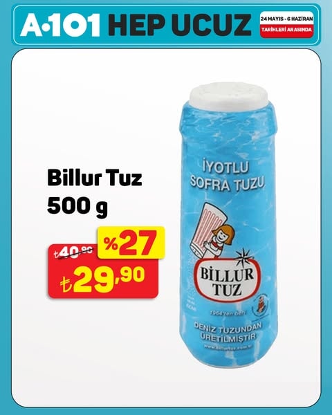 A101'de 30 Mayıs'tan iibaren raflarda yerini alacak ürünler belli oldu - 59