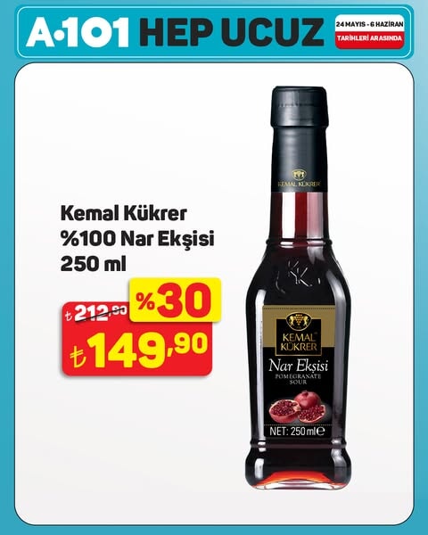 A101'de 30 Mayıs'tan iibaren raflarda yerini alacak ürünler belli oldu - 60