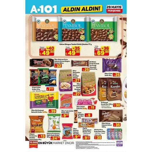A101'de 30 Mayıs'tan iibaren raflarda yerini alacak ürünler belli oldu - 72