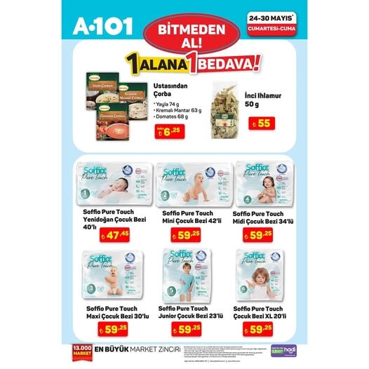 A101'de 30 Mayıs'tan iibaren raflarda yerini alacak ürünler belli oldu - 73