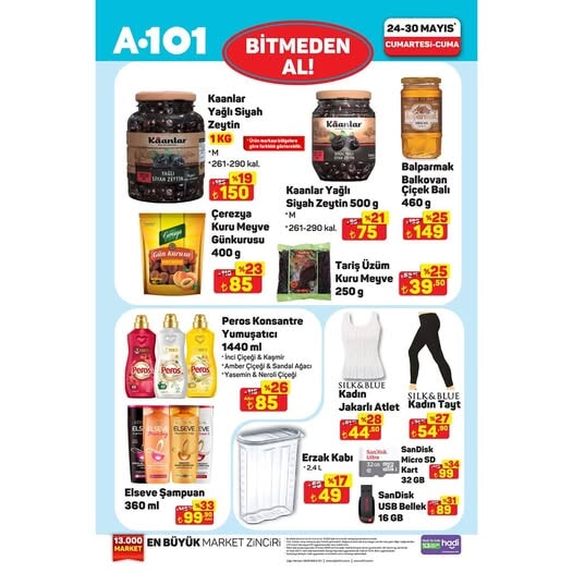 A101'de 30 Mayıs'tan iibaren raflarda yerini alacak ürünler belli oldu - 74