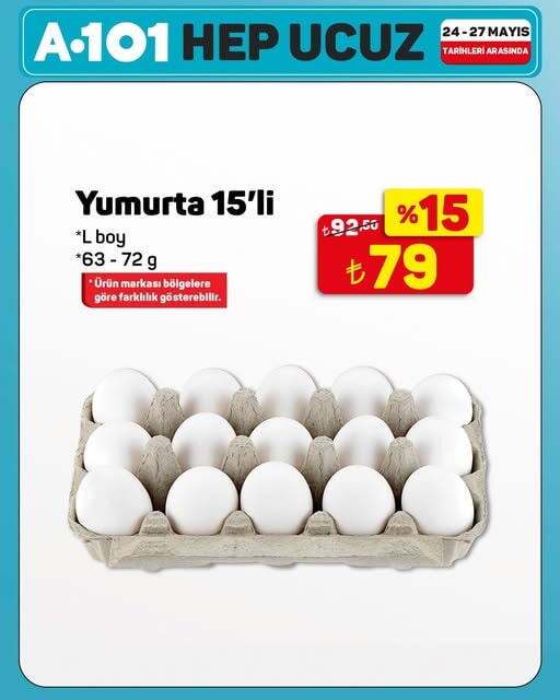 A101'de 30 Mayıs'tan iibaren raflarda yerini alacak ürünler belli oldu - 75