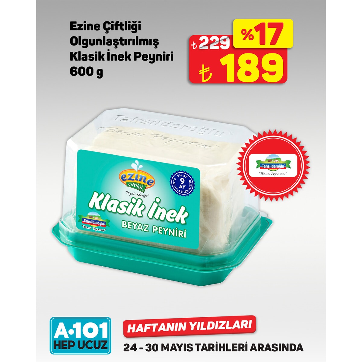 A101'de 29 Mayıs'tan itibaren 'Aldın Aldın' fırsatları başlıyor - 96033