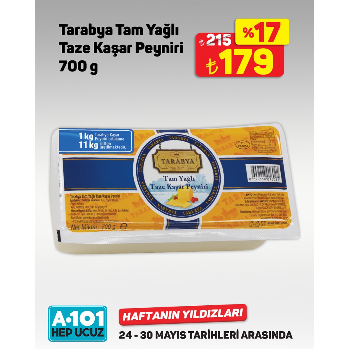 A101'de 29 Mayıs'tan itibaren 'Aldın Aldın' fırsatları başlıyor - 96038