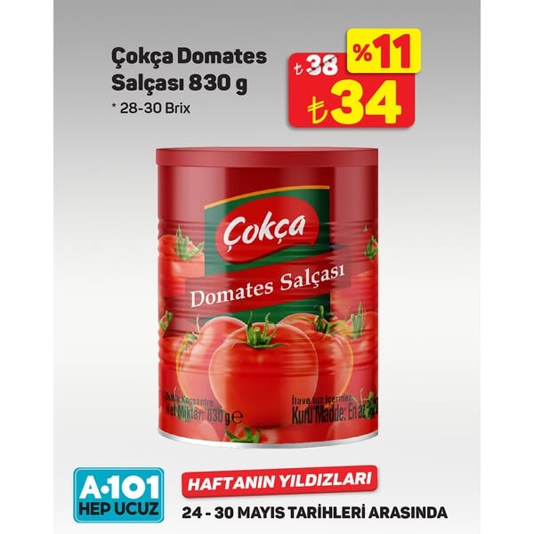 A101'de 29 Mayıs'tan itibaren 'Aldın Aldın' fırsatları başlıyor - 96041