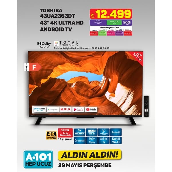 A101'de 29 Mayıs'tan itibaren 'Aldın Aldın' fırsatları başlıyor - 96043