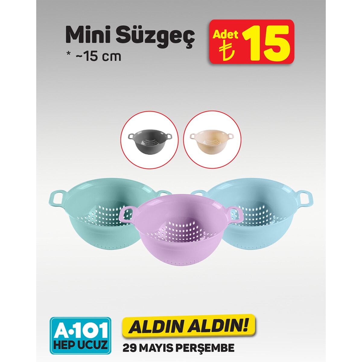 A101'de 29 Mayıs'tan itibaren 'Aldın Aldın' fırsatları başlıyor - 96053