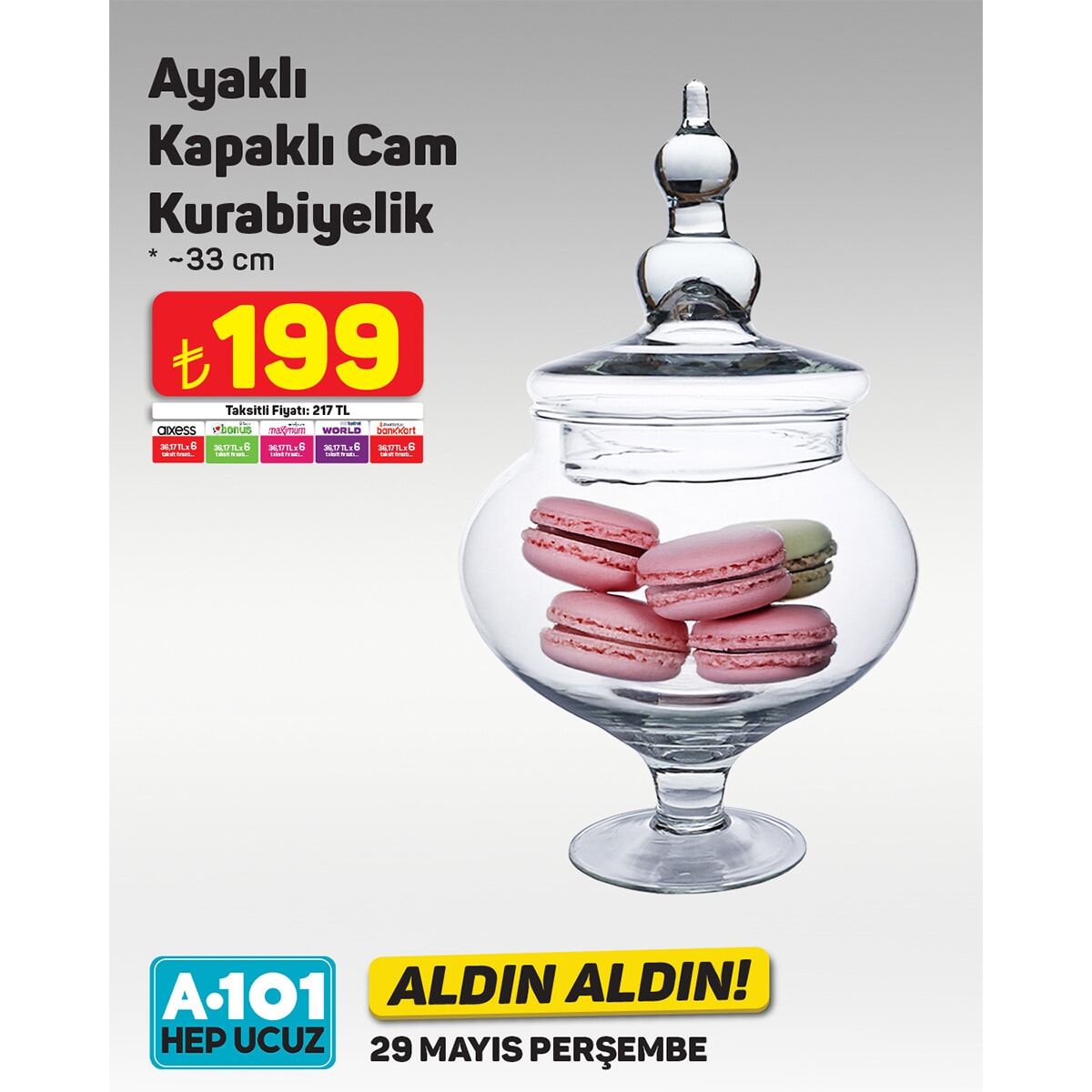 A101'de 29 Mayıs'tan itibaren 'Aldın Aldın' fırsatları başlıyor - 96056