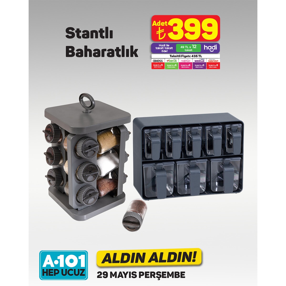 A101'de 29 Mayıs'tan itibaren 'Aldın Aldın' fırsatları başlıyor - 96059