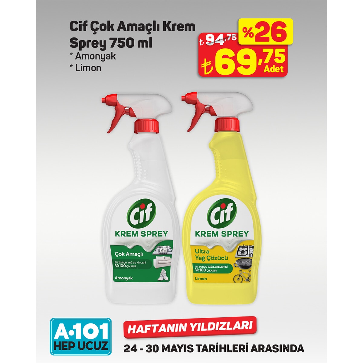 A101'de 29 Mayıs'tan itibaren 'Aldın Aldın' fırsatları başlıyor - 96064