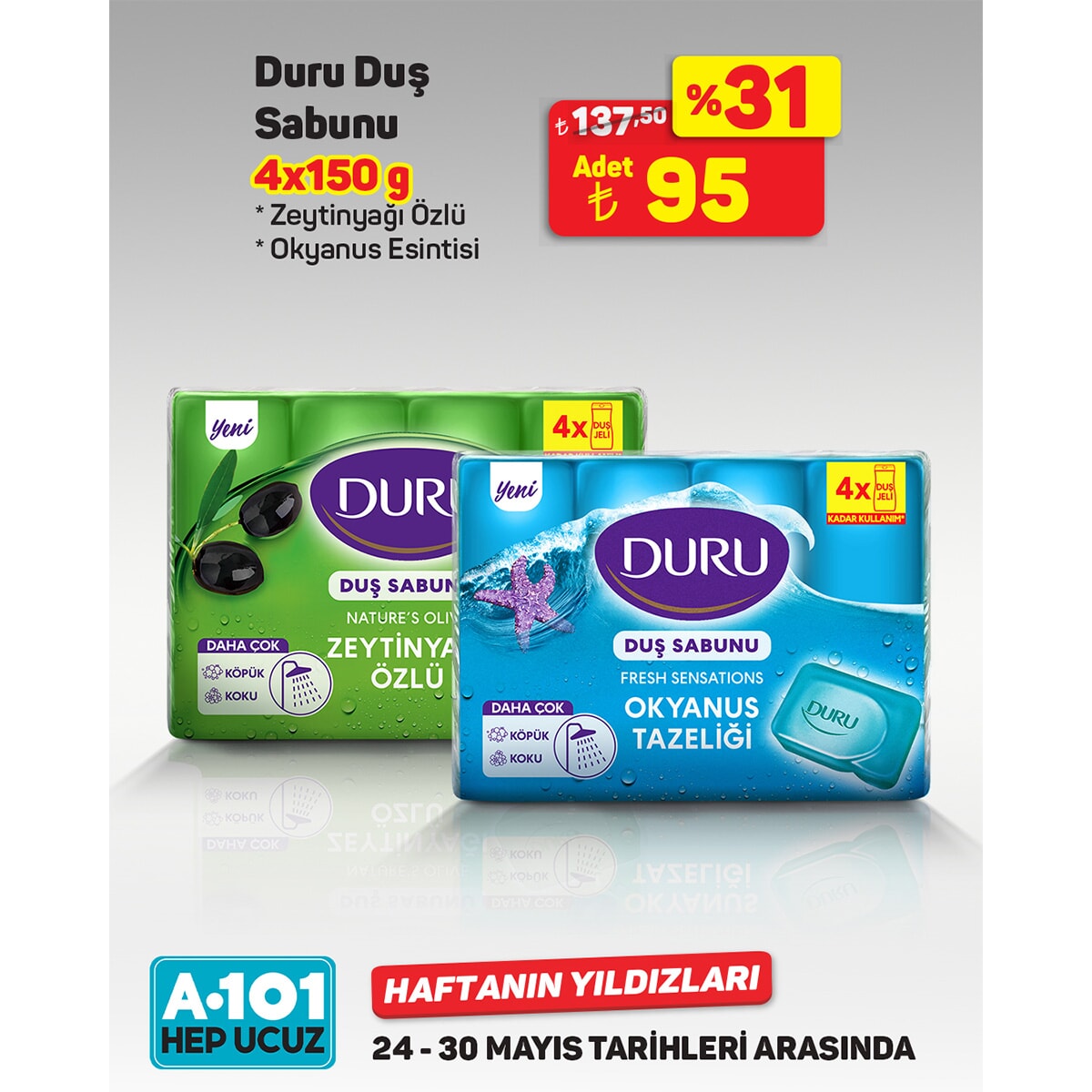 A101'de 29 Mayıs'tan itibaren 'Aldın Aldın' fırsatları başlıyor - 96068