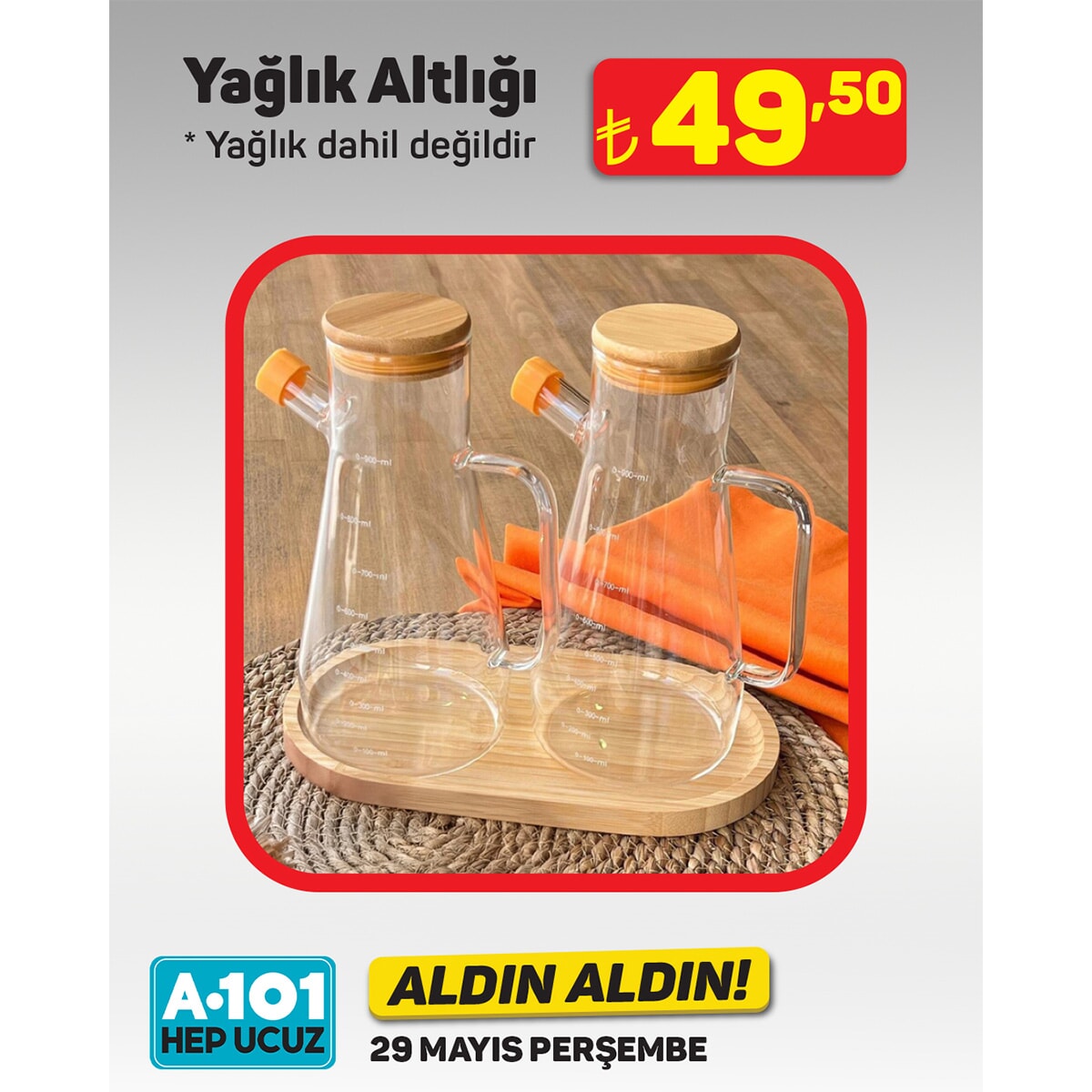 A101'de 29 Mayıs'tan itibaren 'Aldın Aldın' fırsatları başlıyor - 96071