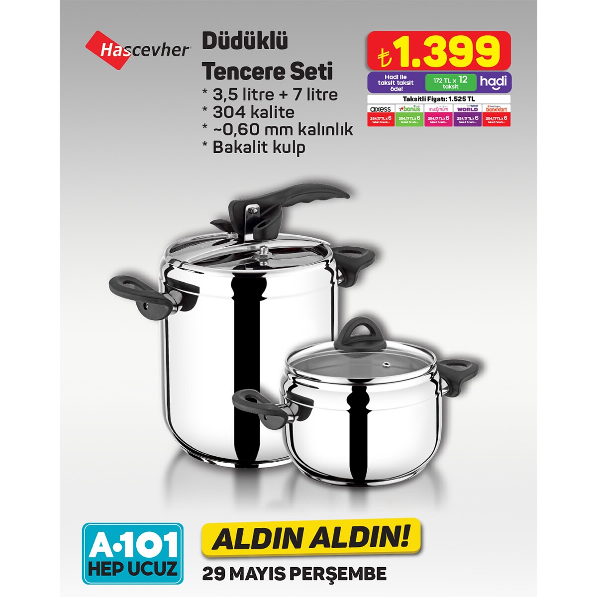 A101'de 29 Mayıs'tan itibaren 'Aldın Aldın' fırsatları başlıyor - 1