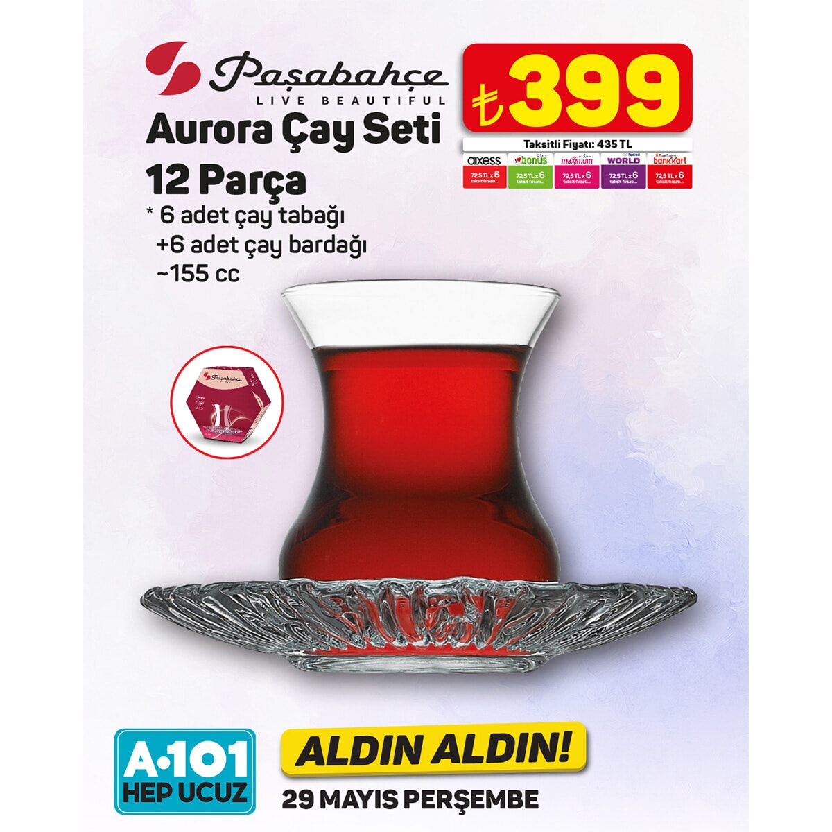 A101'de 29 Mayıs'tan itibaren 'Aldın Aldın' fırsatları başlıyor - 96088