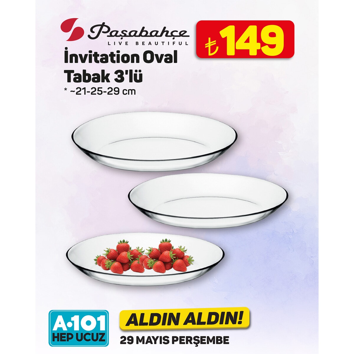 A101'de 29 Mayıs'tan itibaren 'Aldın Aldın' fırsatları başlıyor - 96089