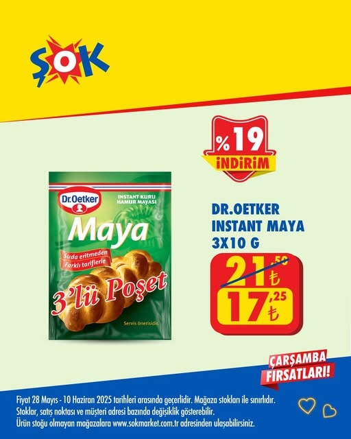 ŞOK market, yaz sezonuna özel indirimlerle tüketicilerin yanında!  28 Mayıs - 10 Haziran 2025 - 19