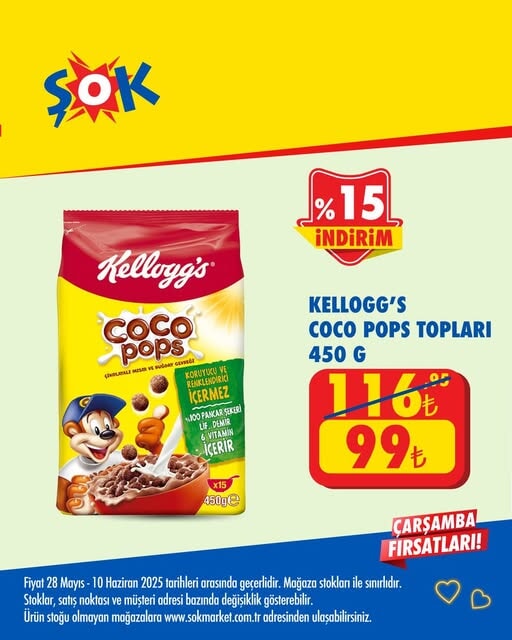 ŞOK market, yaz sezonuna özel indirimlerle tüketicilerin yanında!  28 Mayıs - 10 Haziran 2025 - 21
